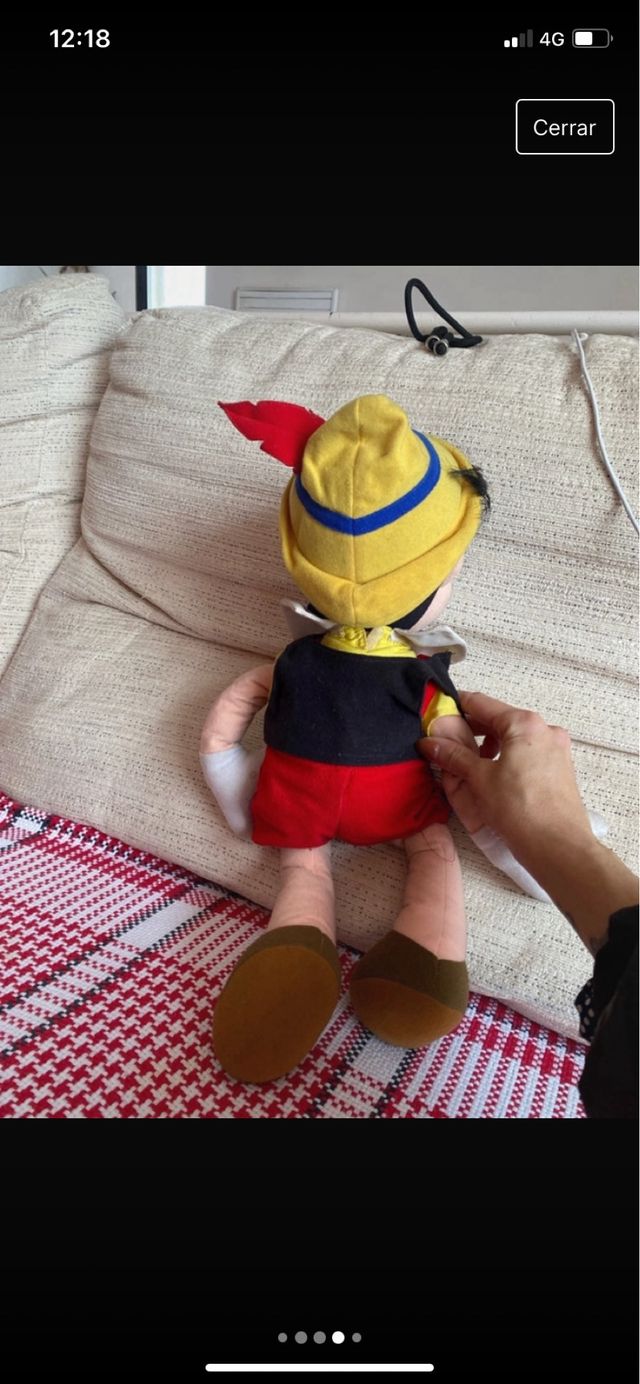 Peluche Pinocho