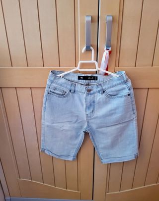 Bermudas vaqueras