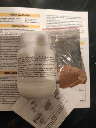 Destilador Purificador de Agua 4L 750W VEVOR