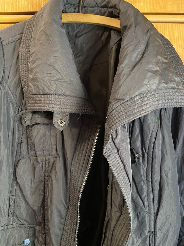 PARKA MARRON, mujer T- XL