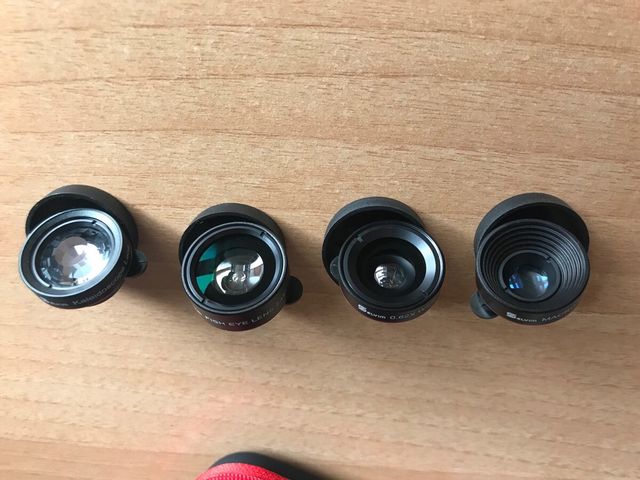 Kit 4 en 1 lentes para smartphone