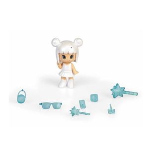 MUÑECA GRANDE PIN Y PON CON LUCES Y PEQUEÑA