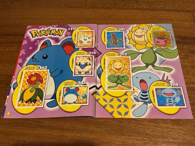 Album Pokèmon 2001 serie 3