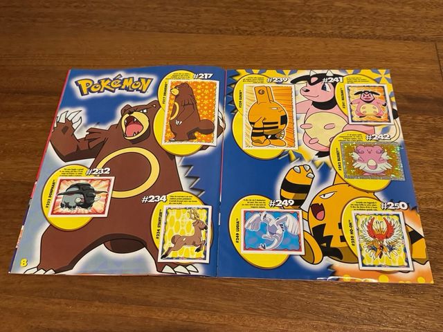 Album Pokèmon 2001 serie 3