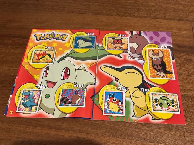 Album Pokèmon 2001 serie 3