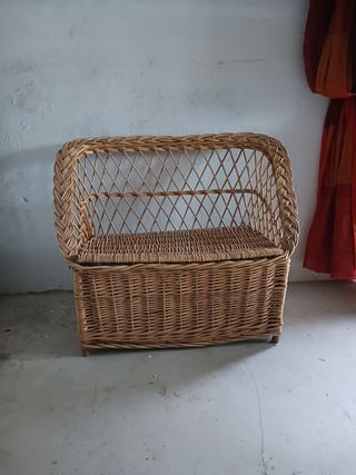 Poltrona Wicker baule