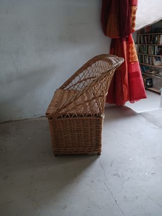 Poltrona Wicker baule