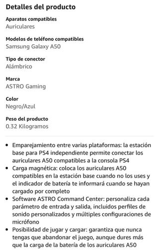 Base Astro A50 3ra Generacion Playstation Pc