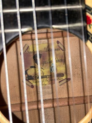 Guitarra flamenca Agustin sanchez