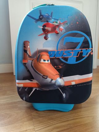 Maleta trolley "Aviones"