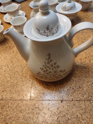 JUEGO COMPLETO DE CAFÉ LOZA PONTESA