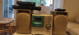 Minicadena Aiwa +2 Altavoces