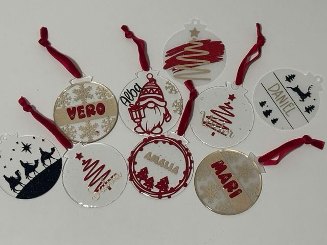 Bola navidad personalizada