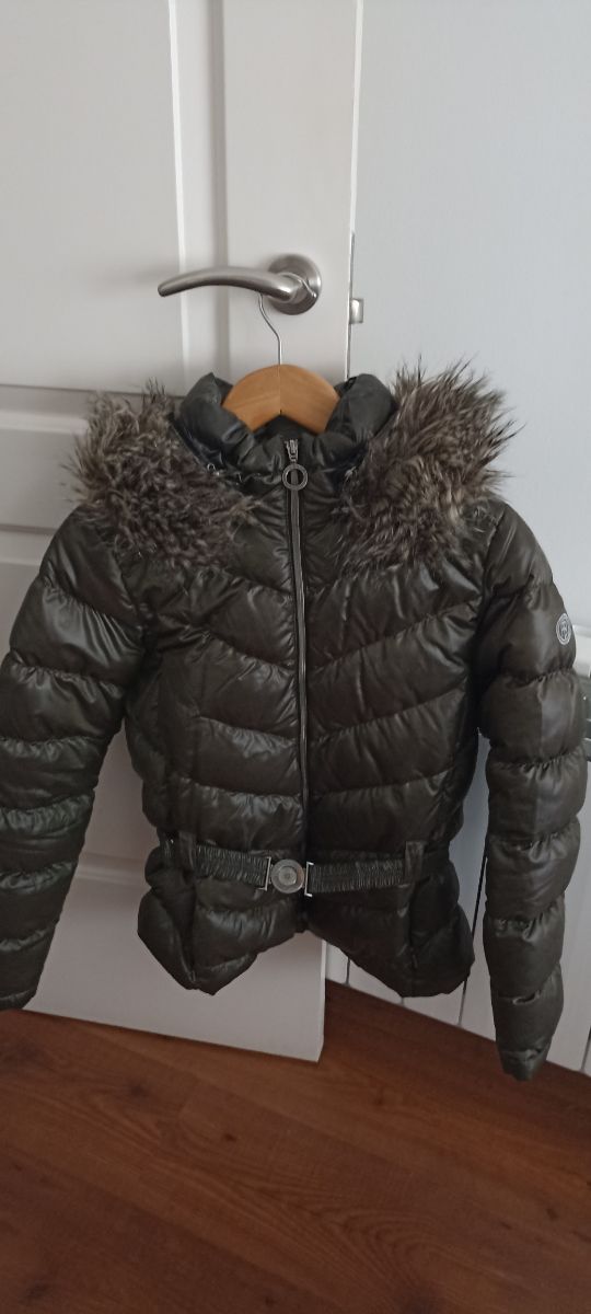 Plumífero Abrigo Esquí Poivre blanc 14 años