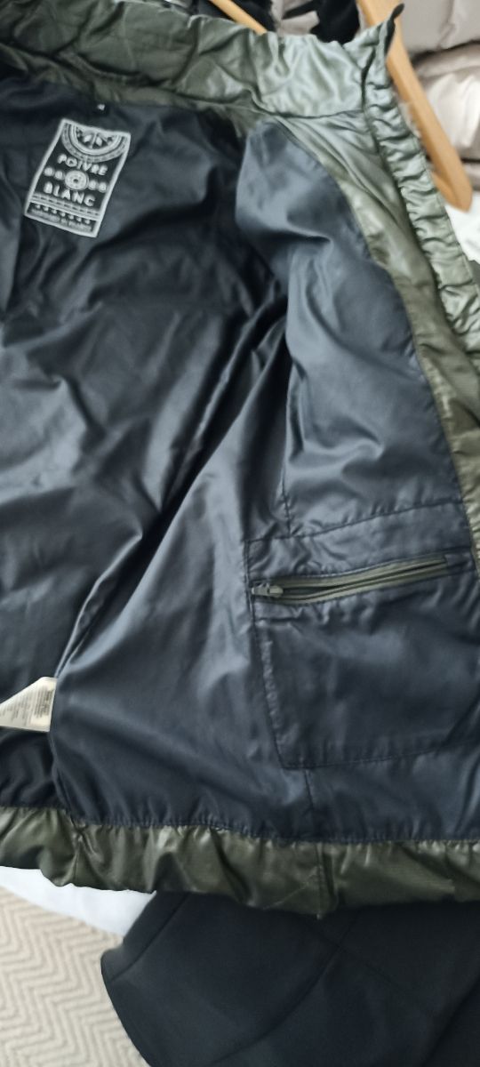 Plumífero Abrigo Esquí Poivre blanc 14 años