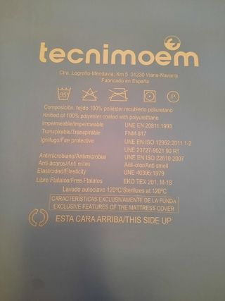 Cama articulada con colchón seminueva de 105cm!!