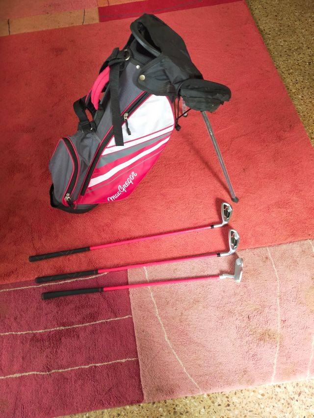 Bolsa y palo de golf