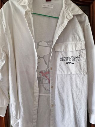 Camisa Snoopy Zara