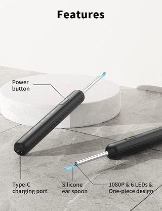 🔥 Otoscopio wifi para limpiar y mirar PRECINTADO