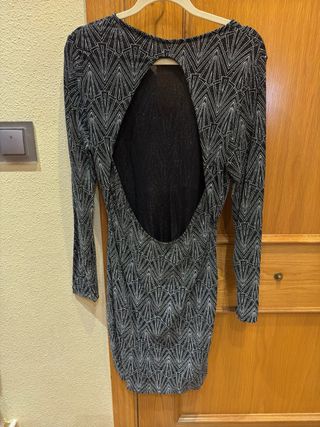 Vestido fiesta H&M, talla 44