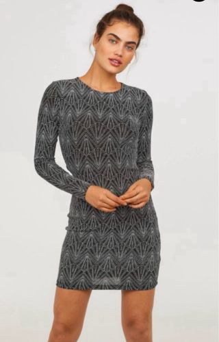 Vestido fiesta H&M, talla 44