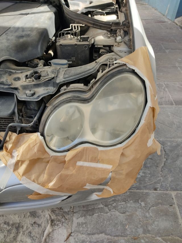 Reparación de faros.