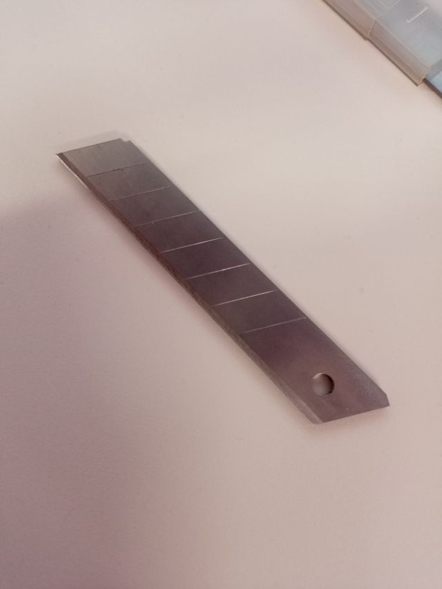 10 cuchillas Recambio cuter