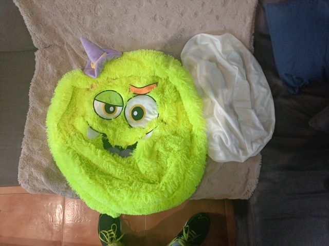 palla gonfiabile in peluche