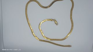 GARGANTILLA TIPO SERPIENTE GOLD.