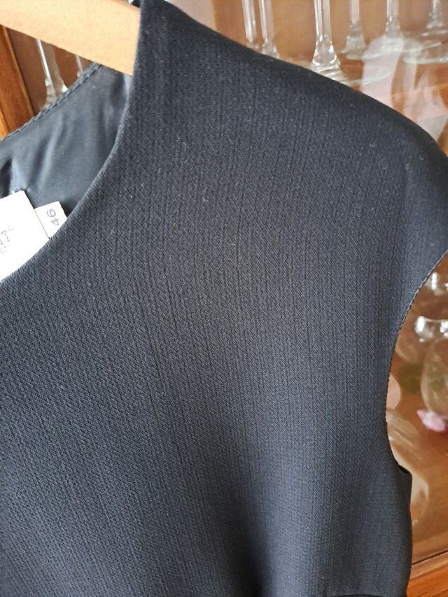 Vestido negro señora talla 46