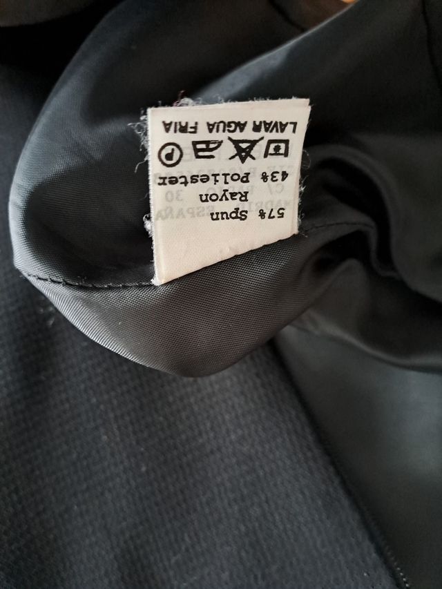 Vestido negro señora talla 46