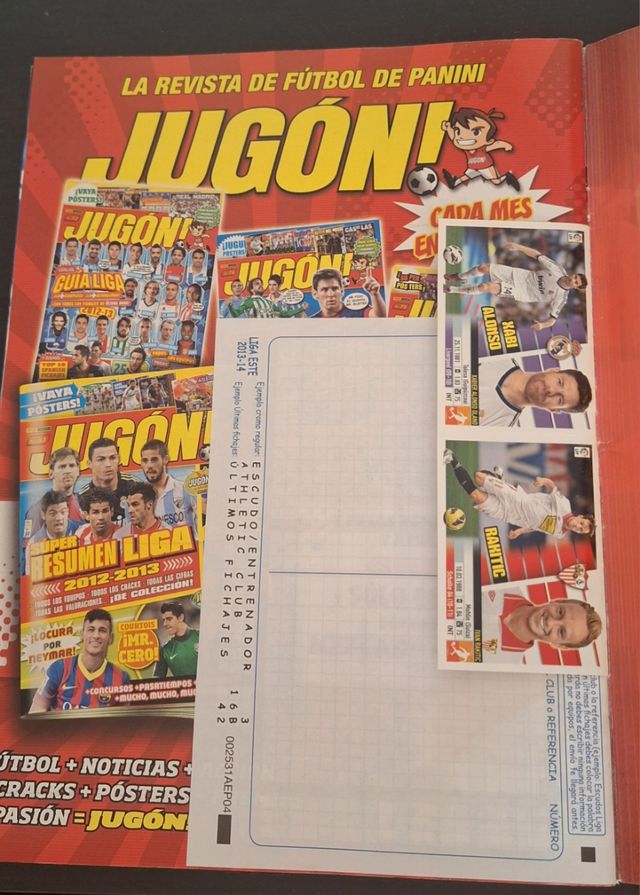 Álbum de la Liga BBVA 2013-2014