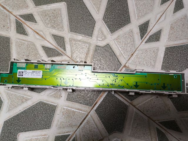 Placa de programas lavavajillas balay