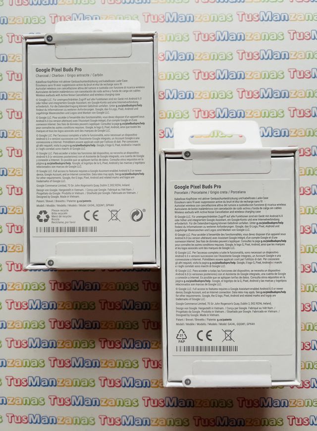 Google Pixel Pro / Carbón y Porcelana