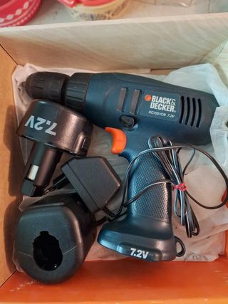 Taladro BLACK &DECKER 7.2V