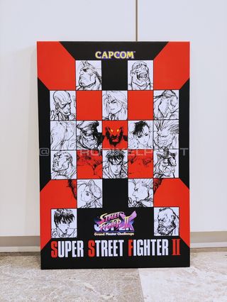 STREET FIGHTER 2X lienzo