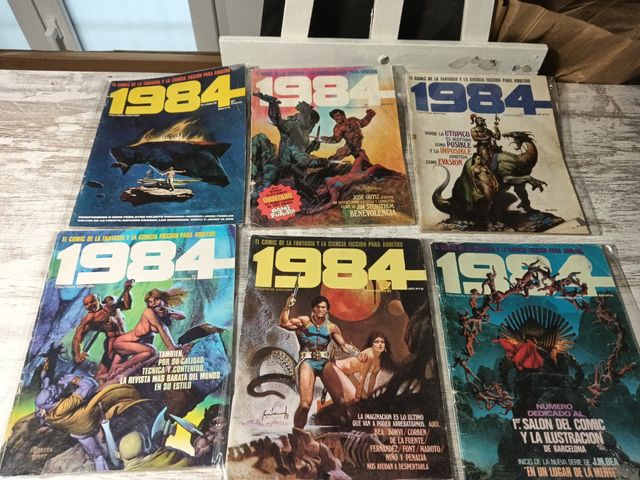 1984 comic de fantasía y C ficción