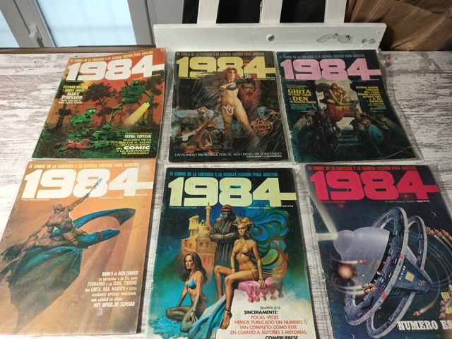 1984 comic de fantasía y C ficción
