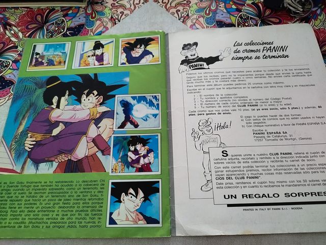 album cromos Dragon Ball Z2 panini