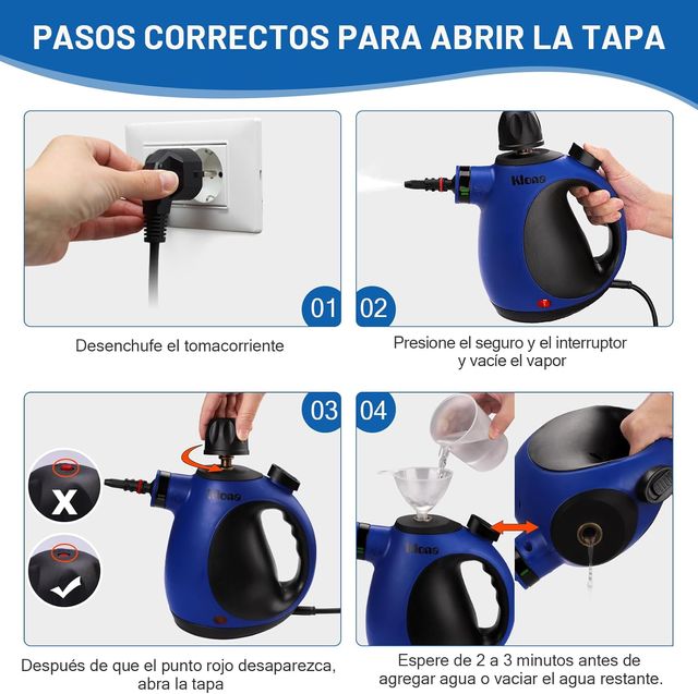 Limpiador a Vapor NUEVO