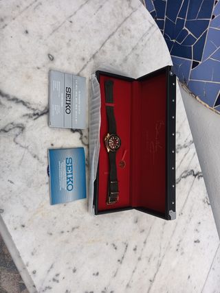 Reloj Seiko Brian may edición limitada