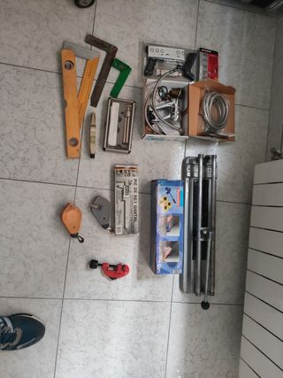 Maquina cortar azulejos y otros acc