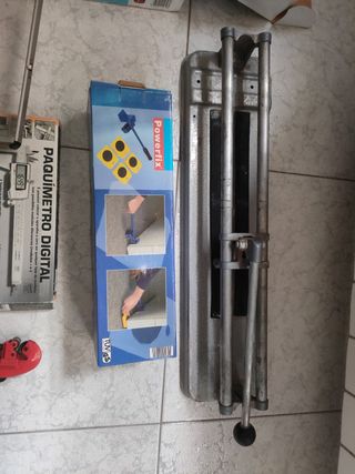 Maquina cortar azulejos y otros acc