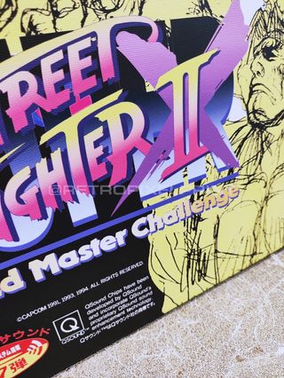STREET FIGHTER 2X lienzo B