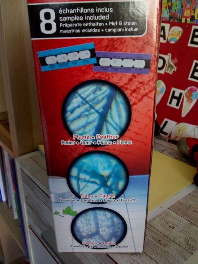 MICROSCOPIO 15 EXPERIENCIAS