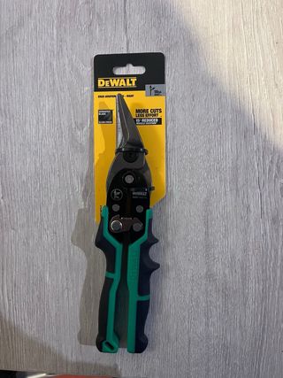 Tijeras corta chapas dewalt
