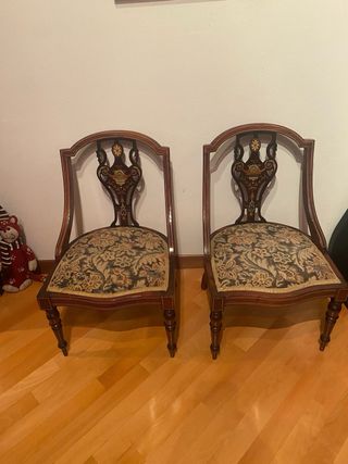 Coppia seggioline inglesi 800