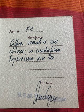 Coppia seggioline inglesi 800