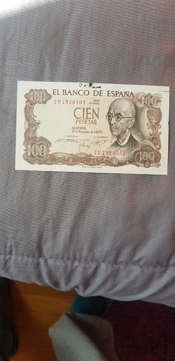 Billete de 100 peseta