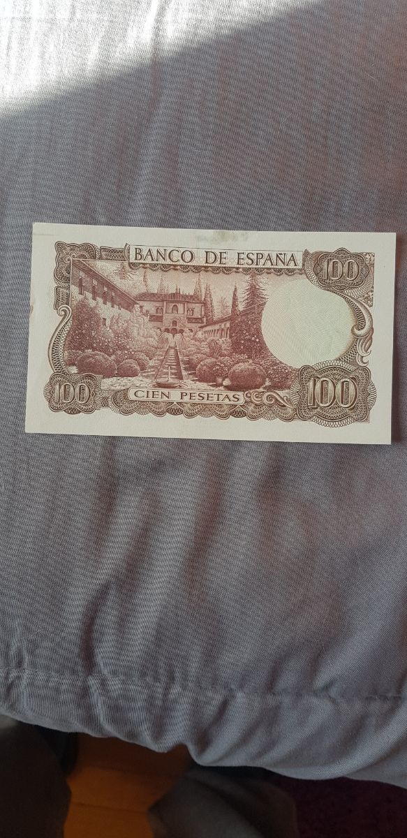 Billete de 100 peseta